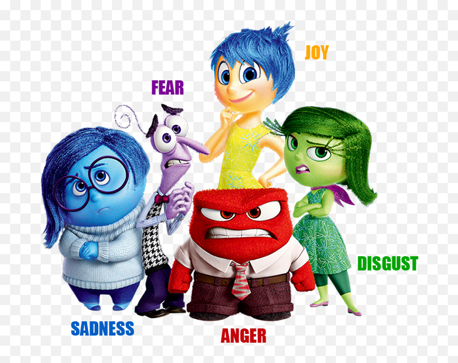 Fear Inside Out Png - Transparent Transparent Background Inside Out Characters Transparent Emoji,Inside Out Characters Emotions