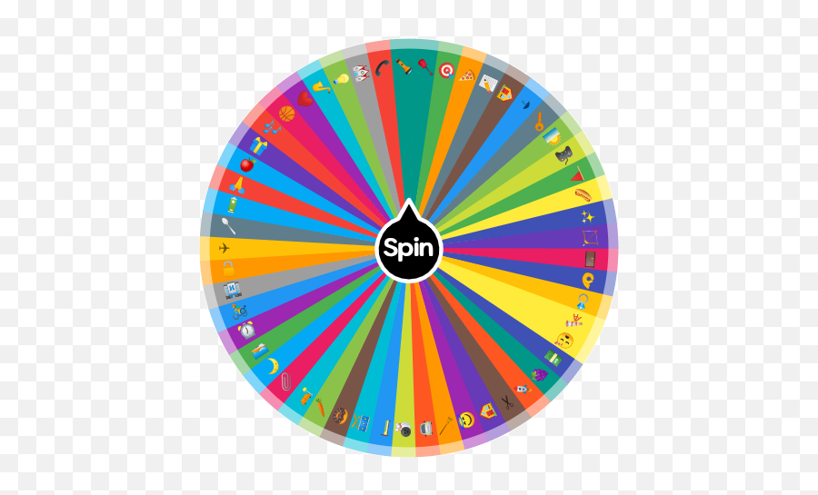 Emoji Pictionary Choice Picker Spin The Wheel App - Spin The Wheel Of Marvek,Emoji Pattern