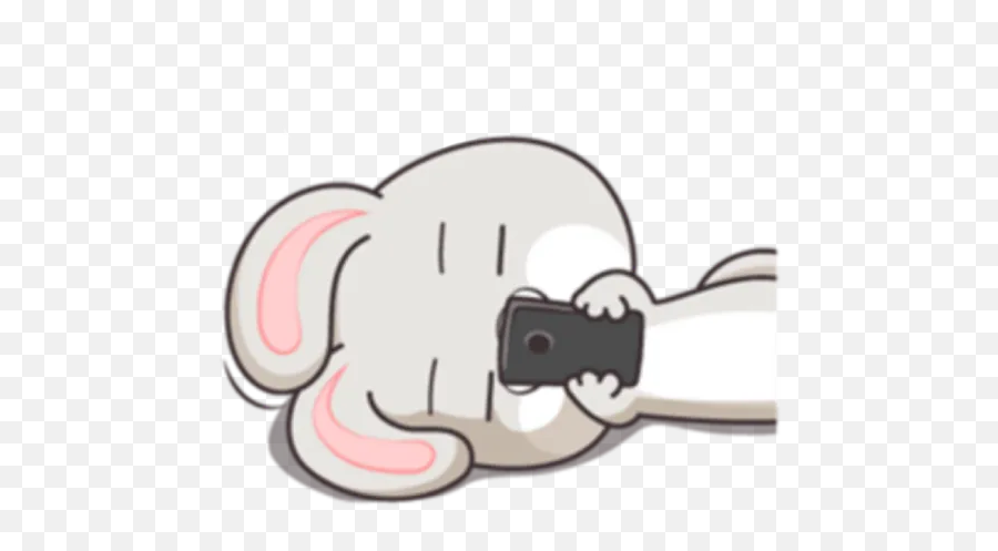 Very Miss Rabbit 11 By You - Sticker Maker For Whatsapp Emoji,Needy Face Emoji