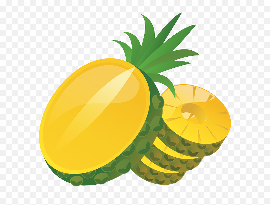 Pineapple Free To Use Cliparts 2 - Clipartix Pineapple Slice Clipart Emoji,Pinapple Emoji