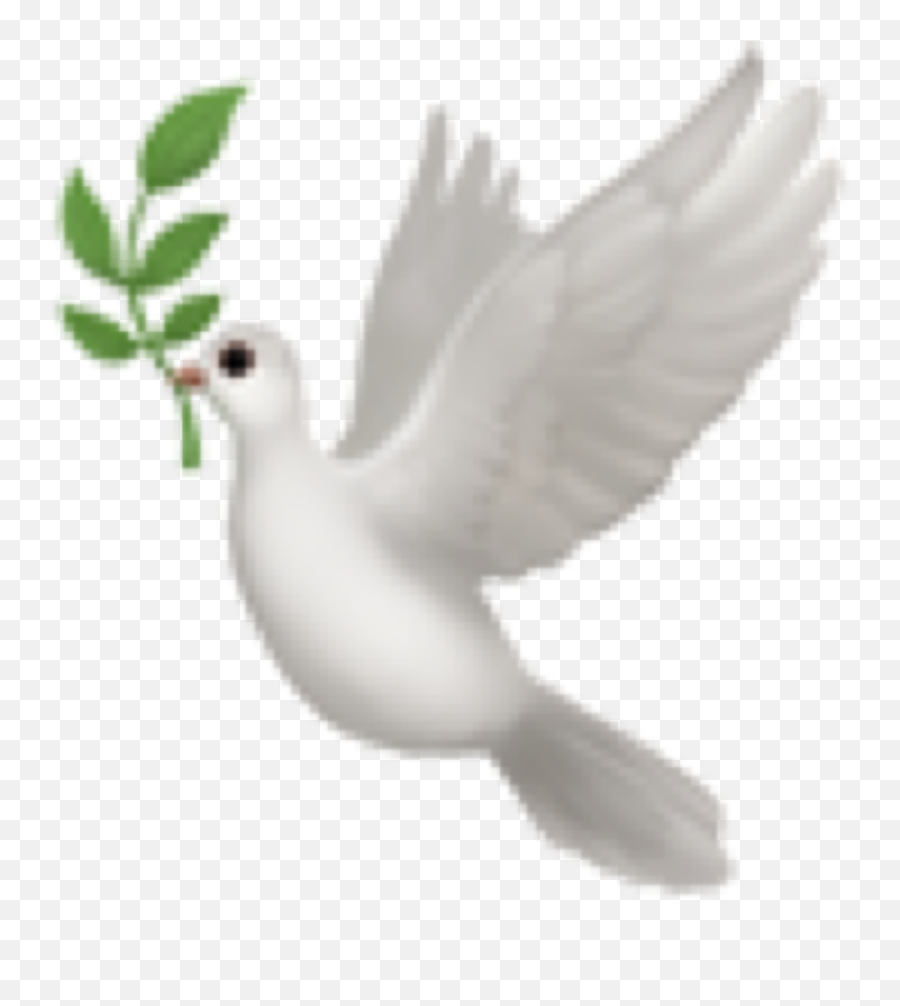 Dove Emoji Whiteemoji Sticker - Iphone,Dove Of Peace Emoji