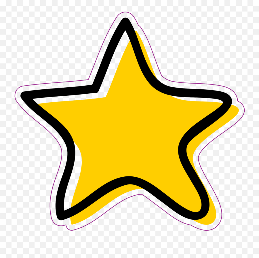 Crossed Band Aid Bandage Sticker - Star Doodle Yellow Png Doodle Star Png Emoji,Emoji Doodle