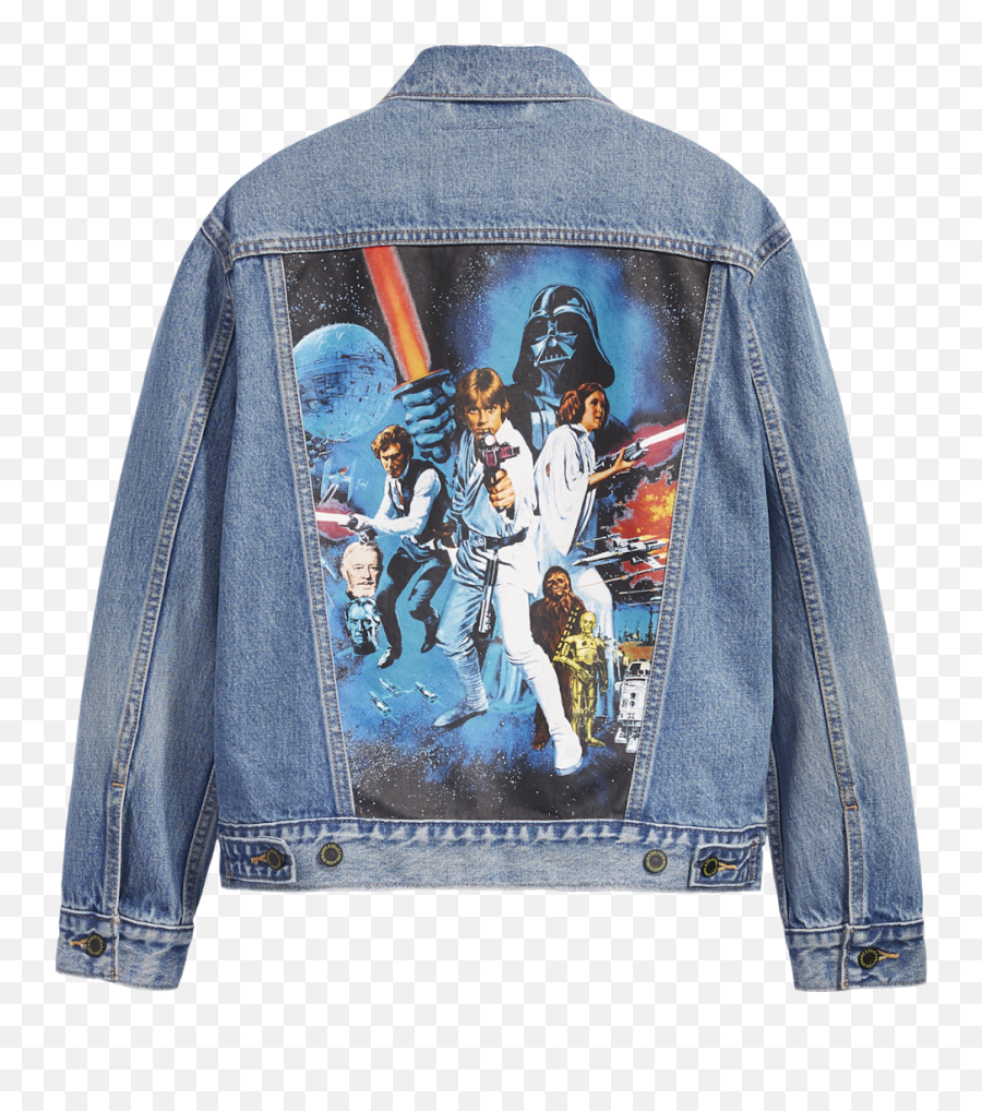 Star Wars The Rise Of Skywalker Tie - In Merchandise Round Levis Denim Star Wars Emoji,Disney Emoji Blitz Stitch