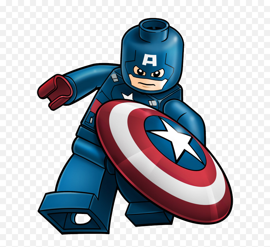 Lego Clipart Emoji - Captain America Lego Stickers,Lego Emoji
