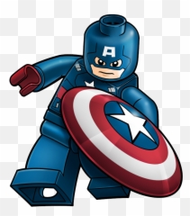 Lego Clipart Emoji - Captain America Lego Stickers,Lego Emoji
