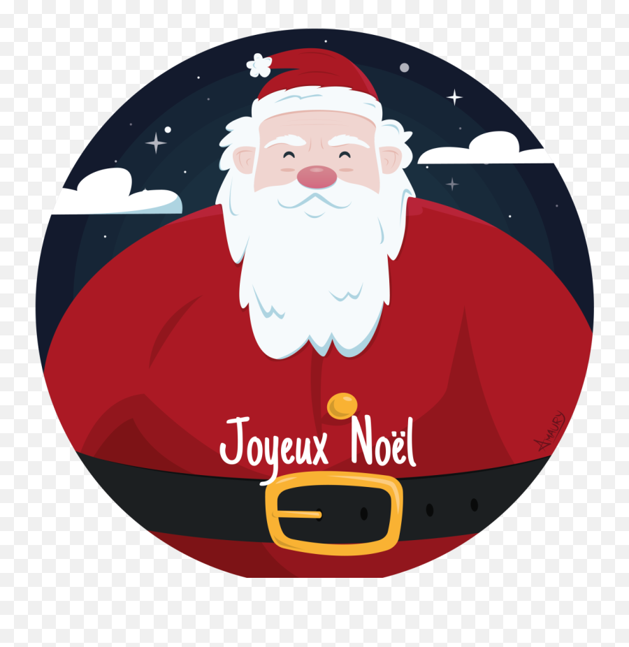 Amaury De Lausnay Dribbble - Santa Claus Emoji,Facebook Santa Claus Emoticon