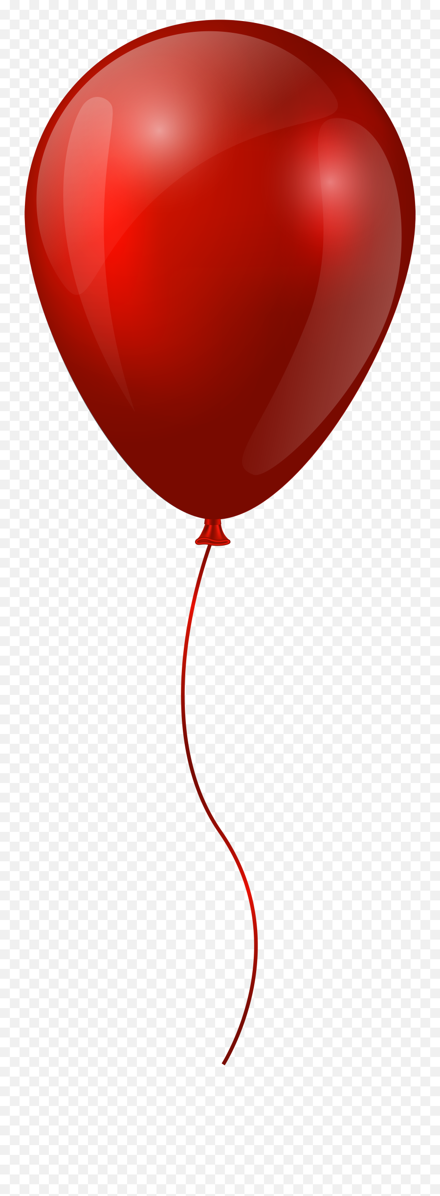 Transparent Red Balloon Clipart - Red Balloon Png Emoji,Balloon Emoji Transparent