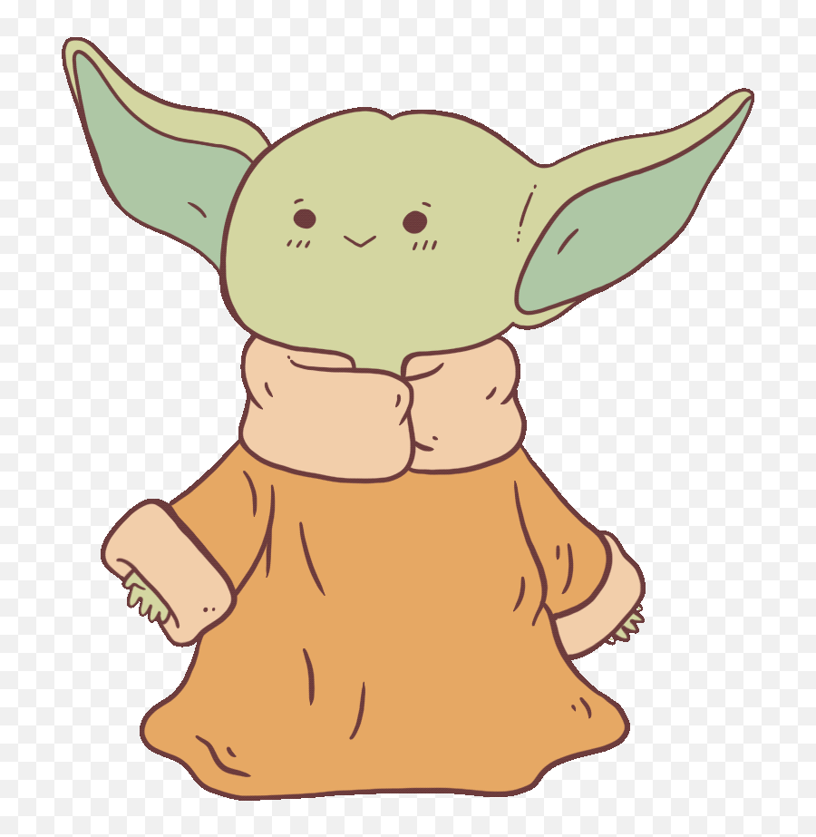 Animated Dog Pixel Gif Transparent - Animated Gif Baby Yoda Gif Emoji,Yoda Emoji Android