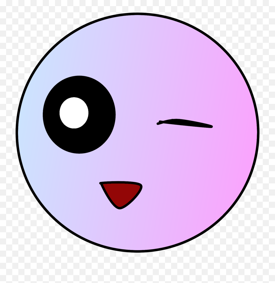 Cotton Candy Slime - Dot Emoji,Fangirl Emoticon