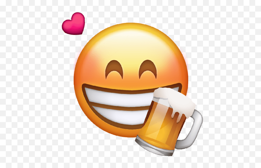 Istimewa Raya - Beer Glassware Emoji,Pothead Emoji