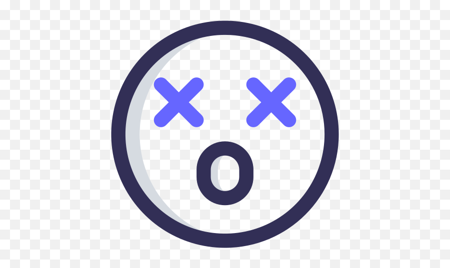 Dizzy Emo Emoticon Face Emoji Free - Dead Pixel Logo,Dizzy Emoji