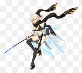 Mobage Is My Body And - Fate Okita Souji Sprite Emoji,No Emotion For Rolling Gacha Fgo