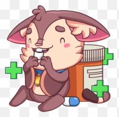 Aldrich The Sugar Glider Stickers By Glycoleap By Holmusk - Happy Emoji,Weigthlifting Emojis