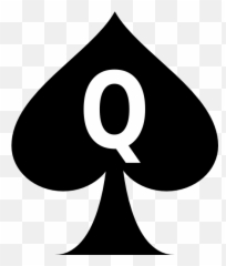 Queen Of Spades Symbol U0026 Free Queen Of Spades Symbolpng - Queen Of Spades Png Emoji,Queen Card With Two Emotions Tattoo