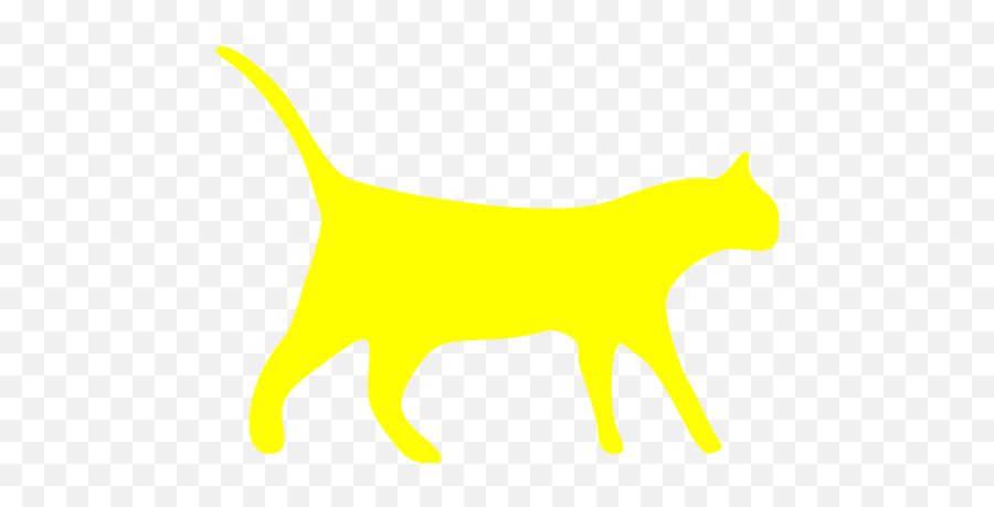 Yellow Cat 3 Icon - Free Yellow Animal Icons Yellow Cat Icon Emoji,Cat Emoticon Text Yellwo
