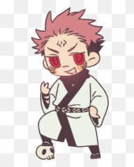 Sukuna Chibi Transparent Emoji,Chibi Vamire Emotion Attraction
