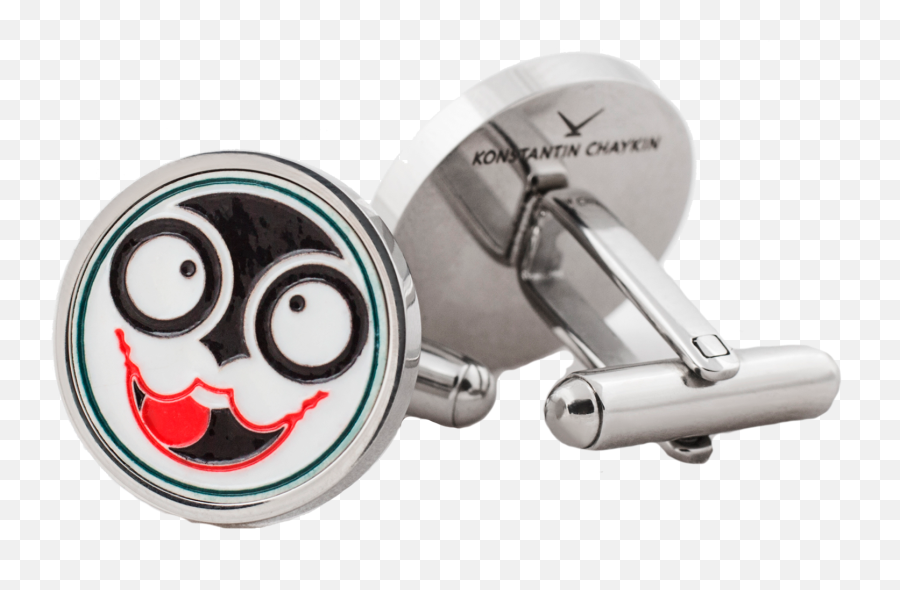 Joker Cufflinks - Solid Emoji,R U Srs Emoticon