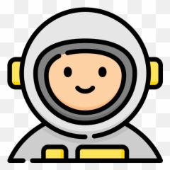 Pin - Happy Emoji,Free Astronaut Emoticon