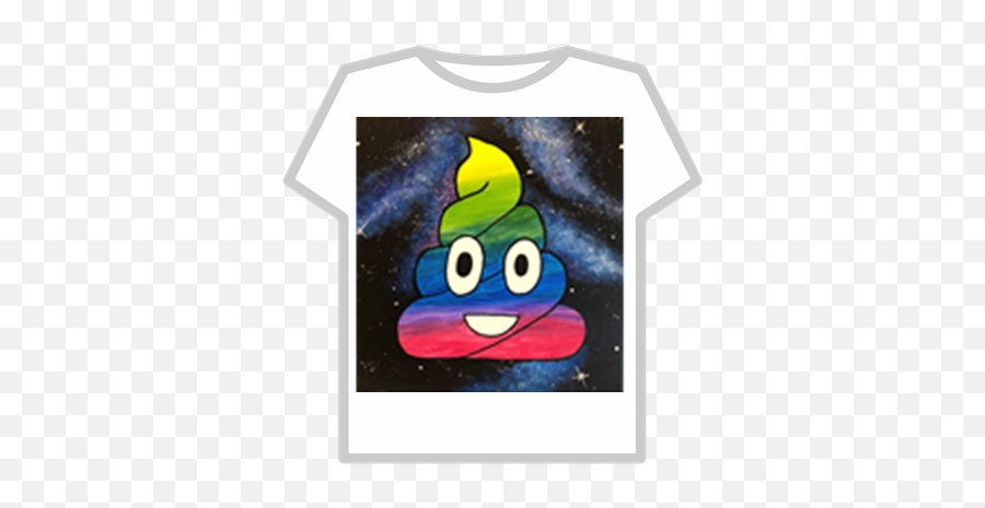 Galaxy Poop Emoji T Shirt Roblox - T Shirt Roblox Supreme Black,Emoji Roblox Shirt