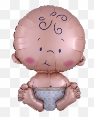 39 Welcome Baby Bottle Blue Balloon U2013 Balloonerycom - Baby Balloon Emoji,Animated Emoticons Babies And Diapers