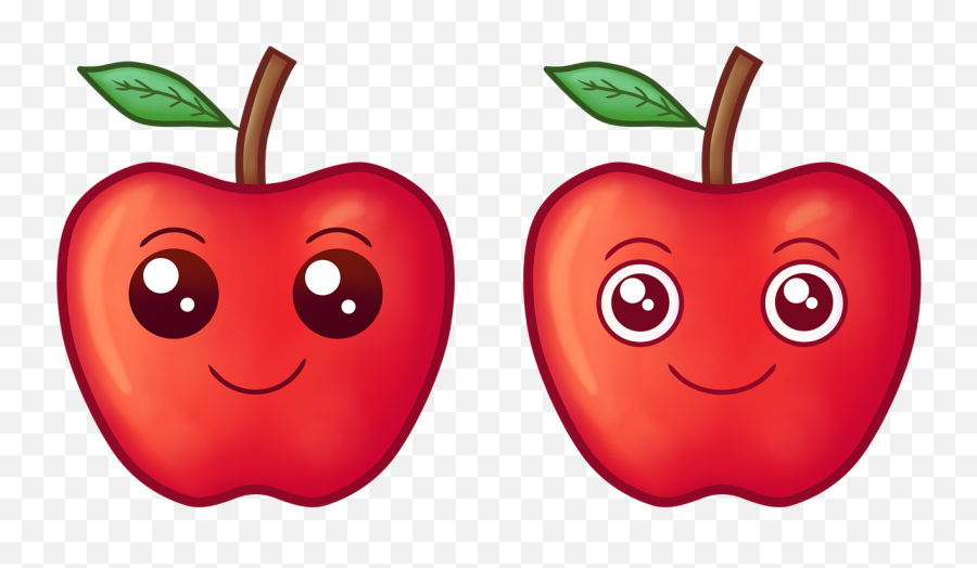 Apples Fruits Smile - Free Image On Pixabay Apple Fruit Smiling Png Emoji,Apple Emotions