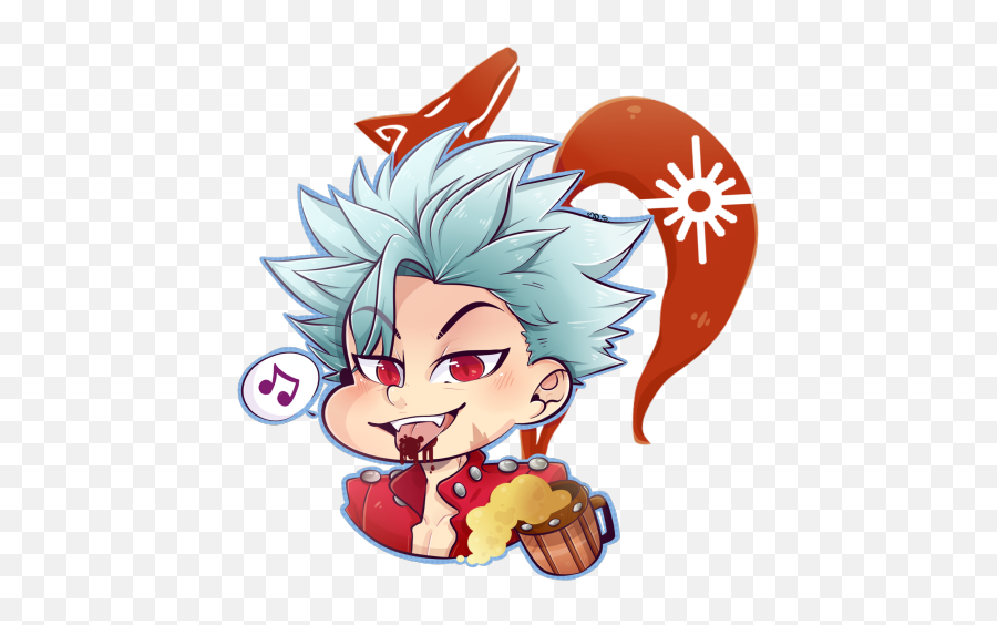 Ban Nanatsu No Taizai Png - Nanatsu No Taizai Stickers Png Emoji,Nanatsu No Taizai Emojis