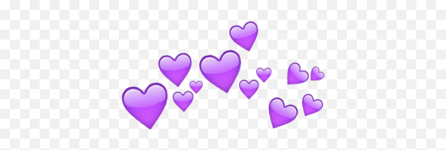 Purple Heart Emoji Transparent Download Hd Hearts Tumblr,Orange Heart Emoji