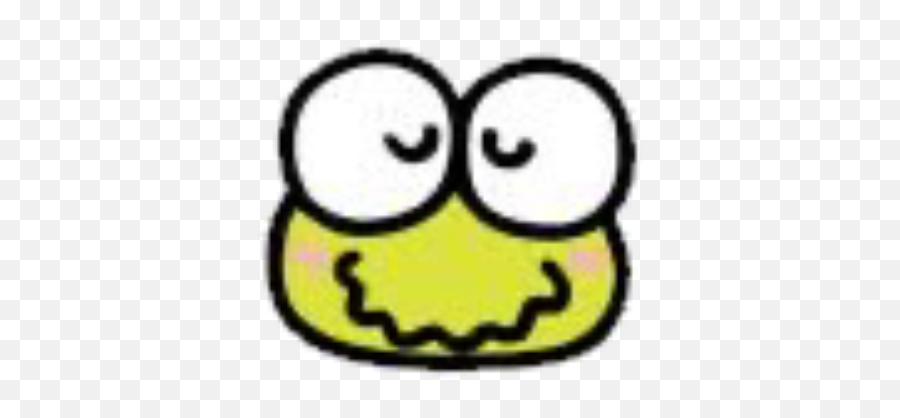 Keroppi Sanrio Softcore Uwu Frog Sticker By Meowmeow - Happy Emoji,Frog Emoticon