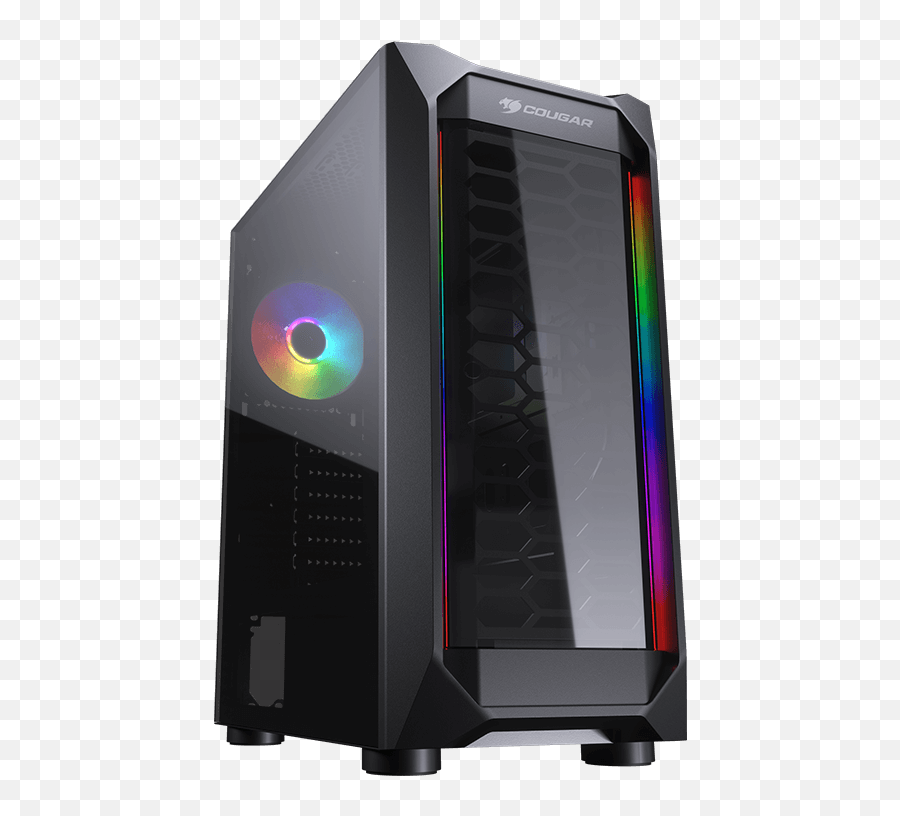 Cougar Mx410 - T Mid Tower Case Cougar Emoji,Montagens Com Emotions Para Watts