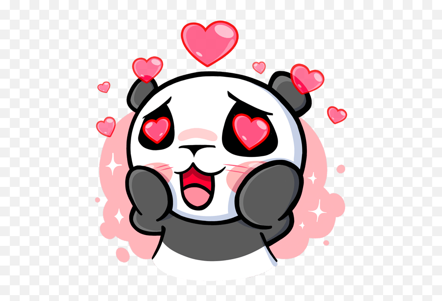 The Chichi Panda Sticker Pack By Cute Panda Town By Lee Jay Emoji,Cool Girly Pictures Cartoon Emoji