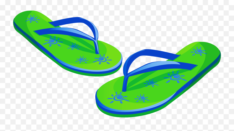 Download Flip Flip - Flops Green Flops Beach Transparent Emoji,Flip It Emoticon