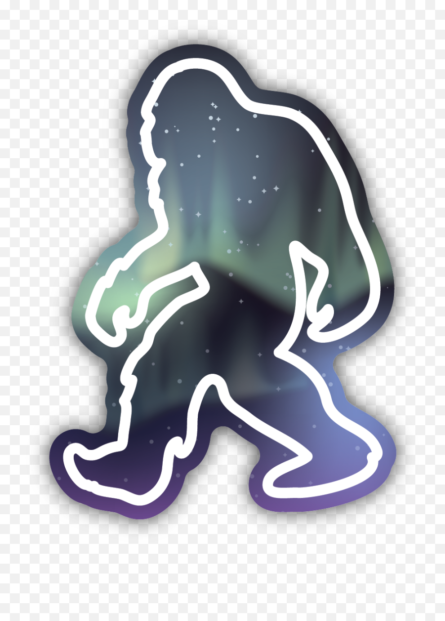 New Products - Stickers Northwest Emoji,Sasquatch Emoticon