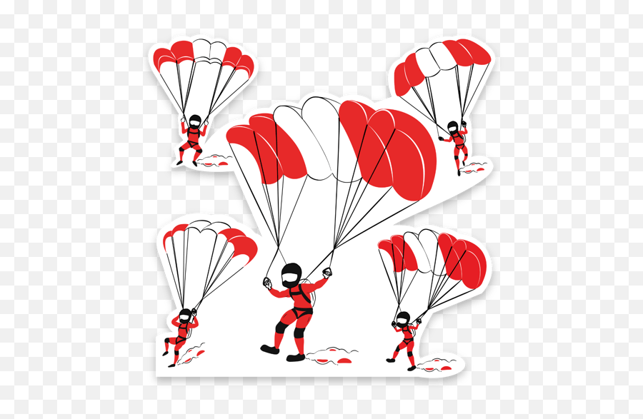 Ndp Stickers By Govsg Emoji,Paragliding Emoji