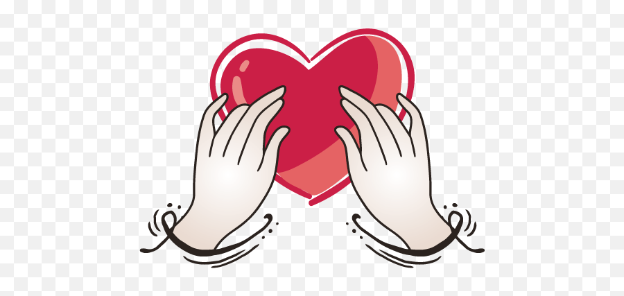 Create Hand Drawn Logo With Hands Holding A Heart Logo Template Emoji,Red Heart Emoji Meaning From A Girl