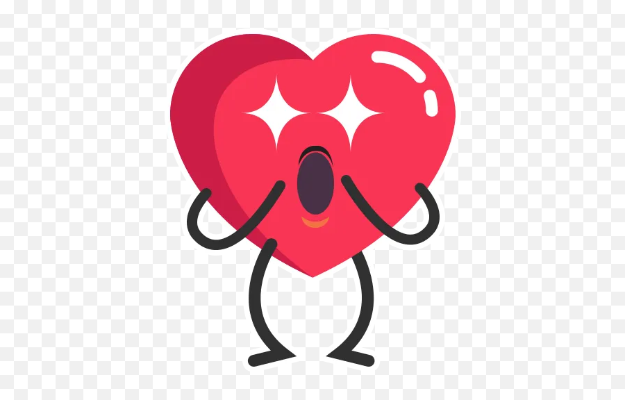 Heart Emoji By Marcos Roy - Sticker Maker For Whatsapp,Heart Code Emoji