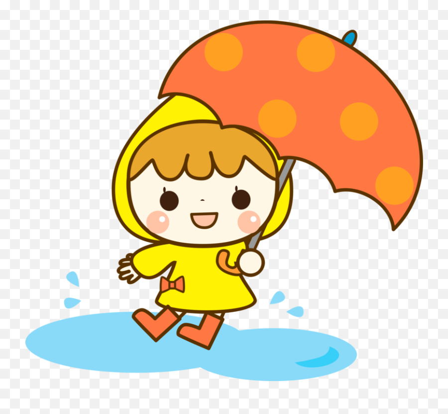 Emotion Boy Area Png Clipart - Umbrella With Girl Cartoon Drawing Emoji,Emotion Clothing