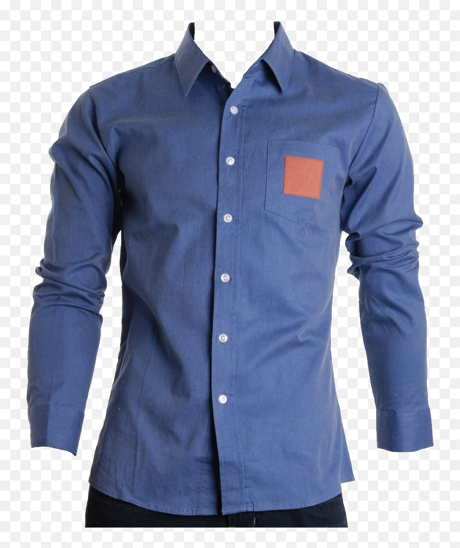 Download Denim Blue Full Plain Shirt Png Image For Free - Png Shirt Emoji,Blue Shirt Emoji