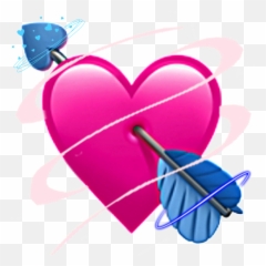Emoji Hey Guys Sorry For Not Sticker By Theawesome34 - Pink Heart Heart Emoji No Background,Sorry Emoji Art