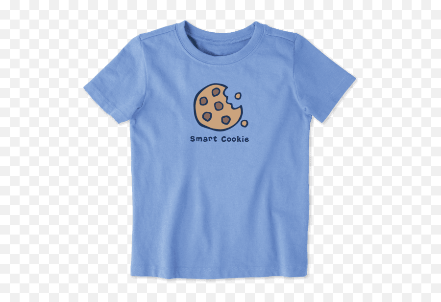 Sale Toddler Smart Cookie Vintage Crusher Tee Life Is Good - Short Sleeve Emoji,Snuggle Emoticon