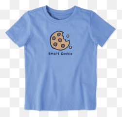 Sale Toddler Smart Cookie Vintage Crusher Tee Life Is Good - Short Sleeve Emoji,Snuggle Emoticon