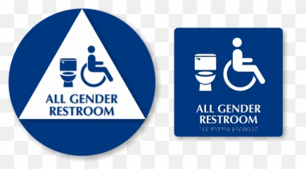All Gender Restroom Signs - All Gender Restroom Symbol Disabled Emoji,Restroom Emoji