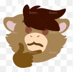 Draw Emoji Versions Of Your Character - Happy,Furry Thinking Emoji