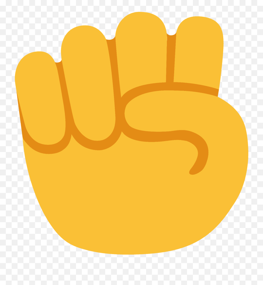 Clenched Fist Emoji Transparent - Fist Emoji Transparent Background,Black Fist Emoji
