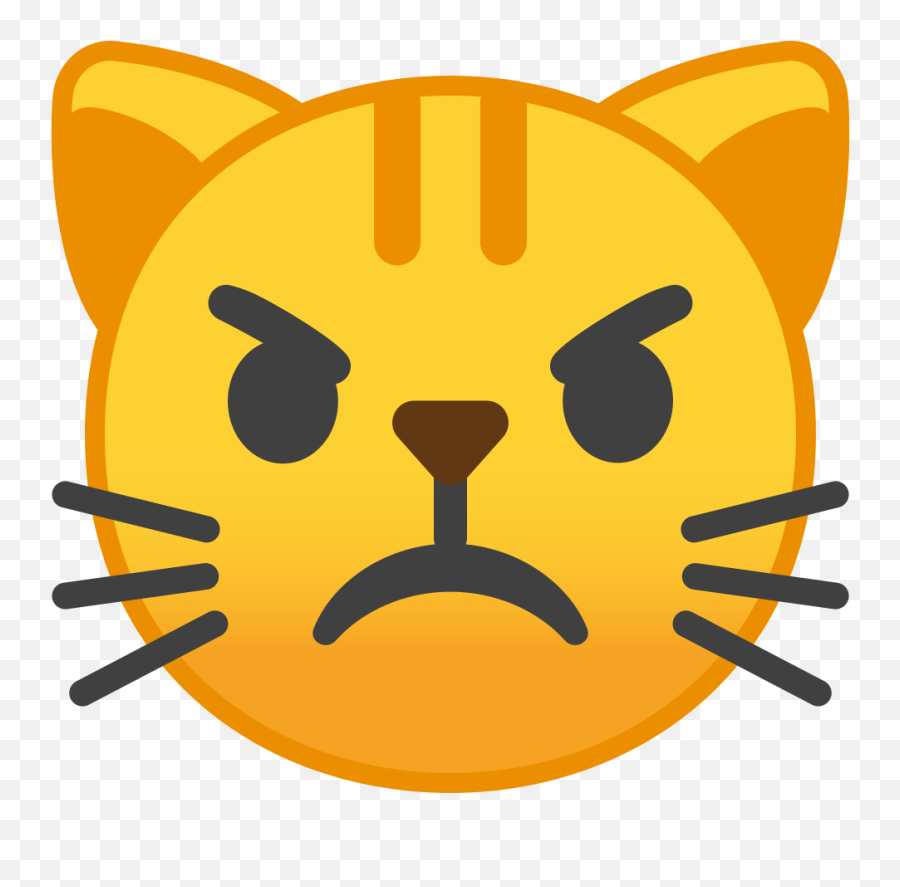 Icono Haciendo Pucheros Gato La Cara - Emoji,Emoticon Haciendo Pucheros