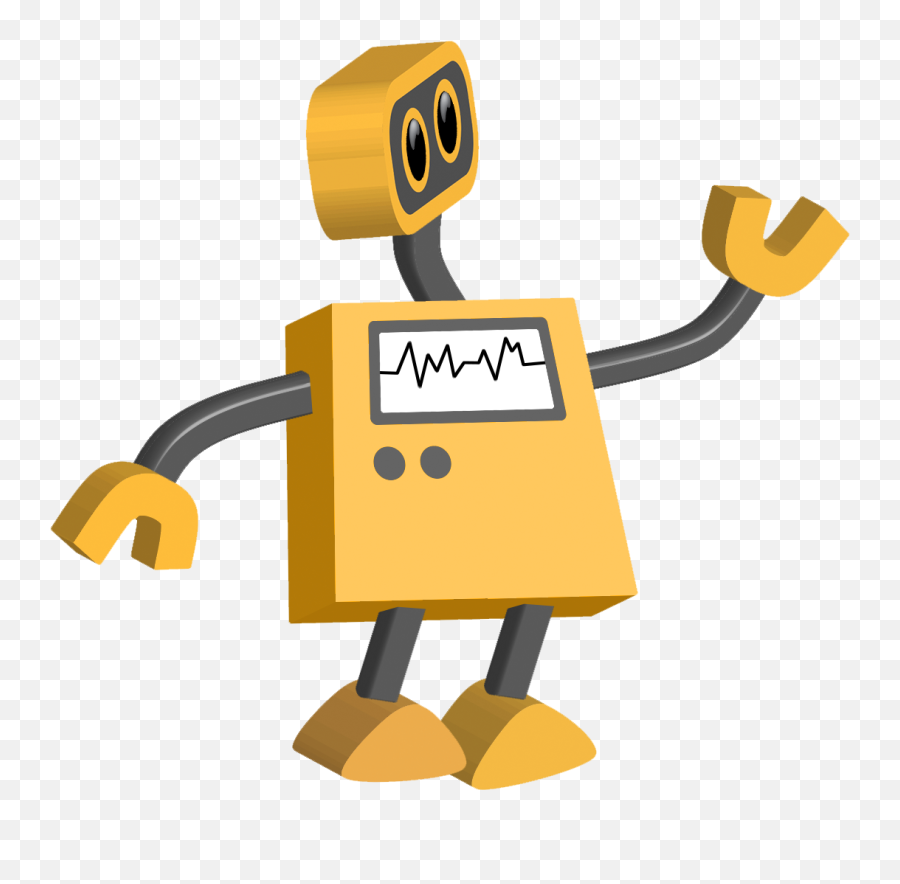 Looking Left - Transparent Robot Clipart Emoji,Looking Left Emoji