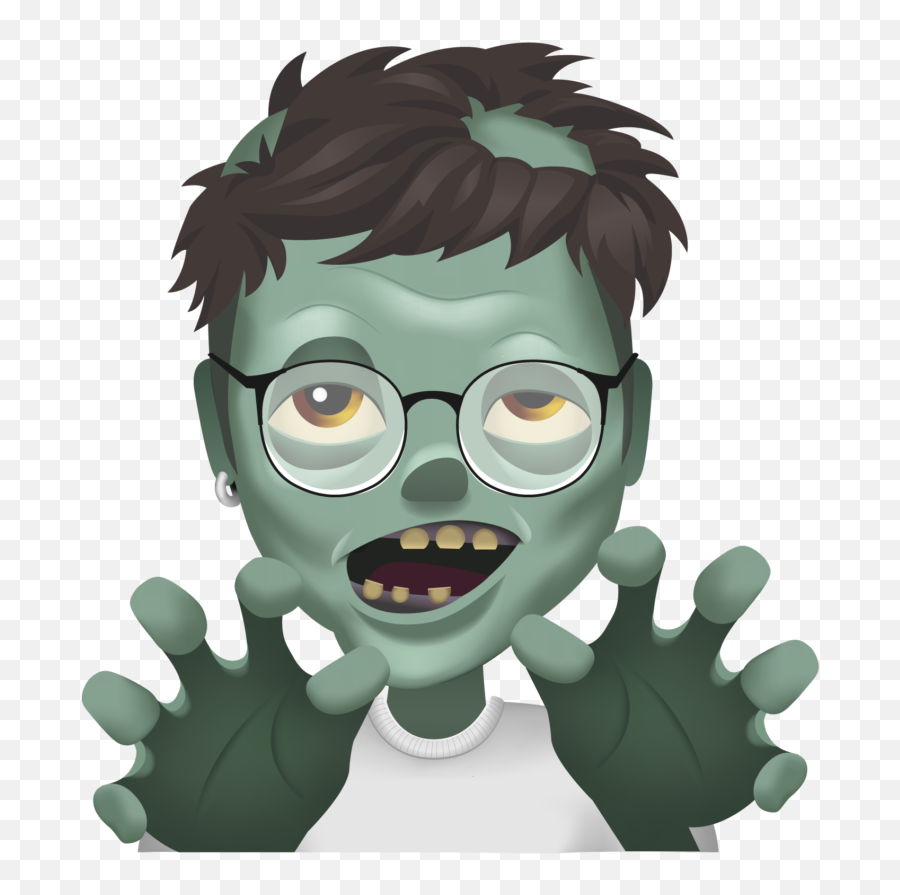 U0026walsh Wfh Emojis 2020 Puppies And Flowers - Zombie Emoji Png,Walking Emoji Png