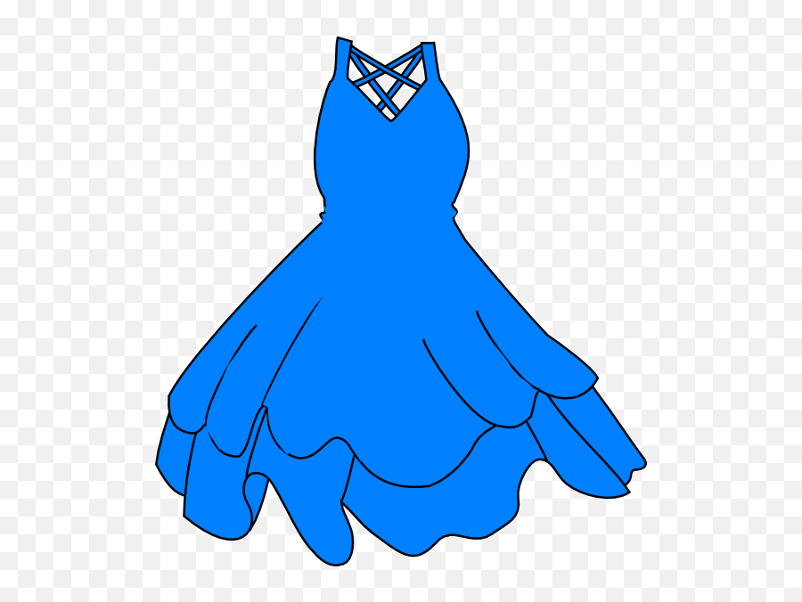Light Blue Dress Png Svg Clip Art For Web - Download Clip Blue Dress Clipart Emoji,Blue Emoji Dress