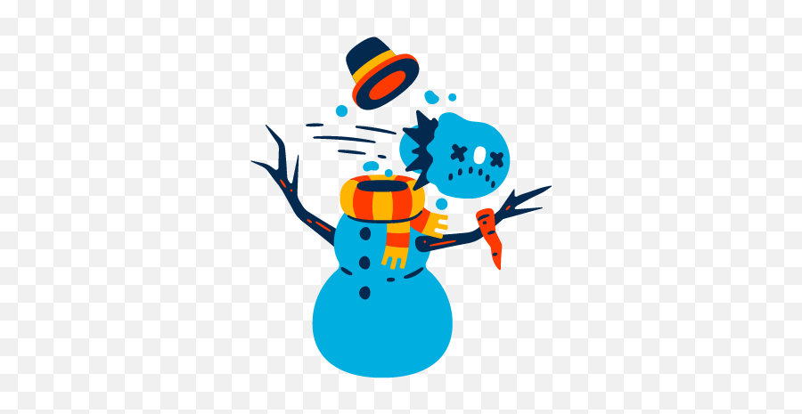 Illustrations Set For Icons8 On Behance - Dot Emoji,Snowman Emotions