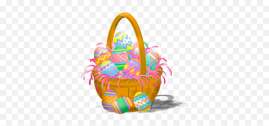 2 Of The Best Easter Illustrations - Wielkanoc Genially Emoji,Emoticon Easter Basket