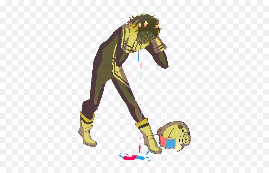 Oh No Mituna I Cant Tell If You Are Crying Or This Is When - Homestuck Mituna Emoji,Crying Without Emotion Gif